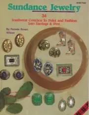 Sundance Jewelry Making with Conchos Painting Design Instructions VTG Craft Book