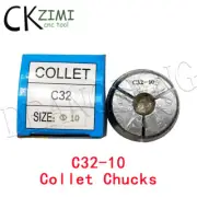 1×C32-10 C-type powerful collet 10mm CNC Chuck Drill For CNC / engraving machine