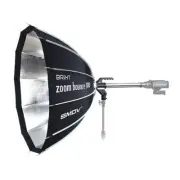 SMDV ZOOM BOUNCE-100 with Soft Box/Studio Light Speed Box Diffuser/for B360 TTL