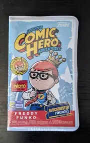 Funko SDCC 2023 Blockbuster Rewind - Comic Hero Freddy Funko - Sealed