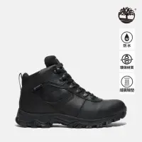 在飛比找momo購物網優惠-【Timberland】男款黑色防水中筒健行鞋(2731R0