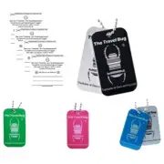 4 x Geocaching Travel Bug + Free Pendant Qr Code traveltag geocoin Trackable