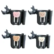 Pram Cup Mount Stand Bear Pattern Pushchair Water Cup Holder Cups Bracket
