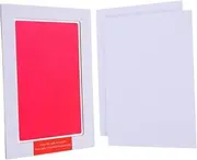 TEHAUX Ink Pad Cardboard Kit Handprint Footprint Kit Non-Toxic for Newborn and Pet Keepsake
