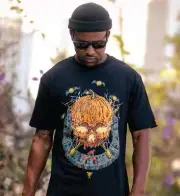 Sullen Clothing "PUMPKIN BADGE" Mens tee Art Collective tattoo