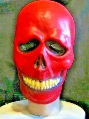 Ghost Crimson Blood Red Skull Latex Mask Horror Legends Studios Not Don Post
