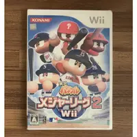 在飛比找蝦皮購物優惠-(含全新品) Wii 實況野球大聯盟2 實況野球2 正版遊戲