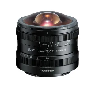 Tokina SZ 8mm F2.8 FISH-EYE 對角線魚眼鏡頭 Fujifilm X / Sony E 公司貨