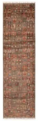 Traditional Hand-Knotted Runner Rug 2'9" x 9'6" Wool Carpet