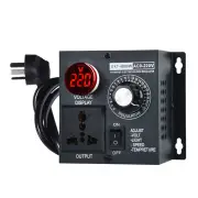 4000W Thyristor Electronic Voltage Regulator 4000W AC110V/220V Wide Control Range with Zero Lag Delay Voltage Absorption