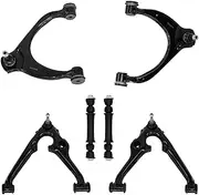 Front Lower Control Arm Stabilizer Link 6pcs Compatible For Chevrolet Silverado 1500 Compatible For Cadillac Escalade GMC Sierra 1500 2016-20