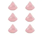 6Pcs Mini Cosmetic Puff Triangle Sponge Powder Puffs Make up Tool Cotton Make...