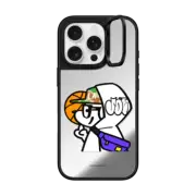 iPhone 16 Pro Mirror Ring Stand Case MagSafe Compatible What's UP JOHN! (Basketball player)