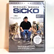 SICKO (2007) DVD Special Edition Michael Moore - Political Documentary Drama NEW