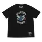 MITCHELL NESS 短袖 NBA TEAM LOGO 復古 純棉 黑 藍 黃蜂 短T MT22ATS01CHB