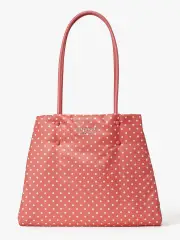 everything puffy dots large tote