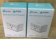 2 Pc. TP-Link Kasa Smart Wi-Fi Mini Plugs Model HS105 New In Box