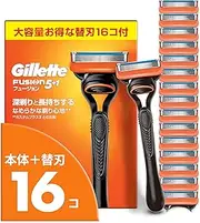 Gillette (Amazon Exclusive) Fusion 5+1 Manual Razor Body + 16 Replacement Blades Included