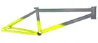 S&M MOD HUSKY BOY FRAME 21 YELLOW GRAY CREDENCE CCR BMX BIKE TRAILS 21" GREY