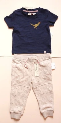 $52 SOVEREIGN CODE TODDLER BOYS ACTIVEWEAR SET T-SHIRT PANTS 12 MON NEW