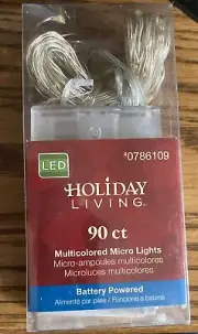 Holiday Living LED Multicolored Micro Lights 28.9’ New