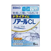 在飛比找比比昂日本好物商城優惠-佐藤製薬 SATO noir系列 CL 潤眼 眼藥水 15m