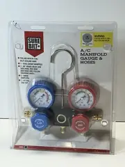 SURE BILT A/C Manifold Gauge & Hoses 1020V NEW SUREBILT