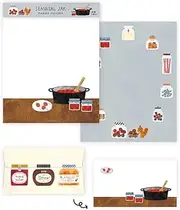 Expressionsha 20-411 Letter Set Mariko Fukuoka Seasonal JAR