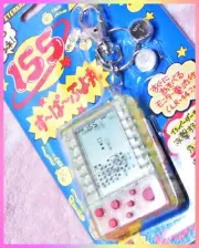 VTG Tamagotchi Gameboy Eternal Luck 155 Handheld Toy Tetris 1990's Japan WORKS