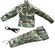 Generic 1/6 Scale Male Doll Clothes Cosplay Costume Model Clothing Jacket Pants for 12inch Action Figure Body