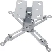 Angoily Universal Projector Mount Stand 2/3/4 Holes Ceiling and Wall Mount Strong Carbon Steel 30kg Weight Capacity
