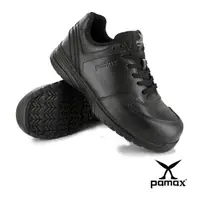 在飛比找森森購物網優惠-【PAMAX 帕瑪斯】運動休閒風、頂級氣墊皮革製止滑安全鞋(
