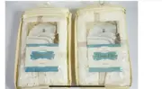 Set of 2 - Bed Bath & Beyond Brand Vintage Chic Eyelet Standard Pillow Shams