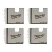 Milwaukee 48-36-1104 1-1/4 in ALLOY NPT Pipe Threading Dies