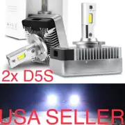 2x NEW D5S LED Headlight lights Bulbs 6000K replacement 4 osram audi 6 8w0941235 (for: Audi)