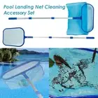 Pool Leaf Net Telescopic Fine Mesh Pool Leaf Skimmer Portable Handheld QAetO