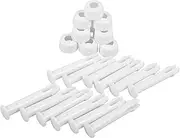 Replacement Parts Set for Pool Cleaning 12pcs Locking Pins for Skimmer Brush Rake Handles