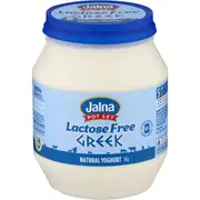 Jalna Pot Set Lactose Free Greek Yoghurt 1kg
