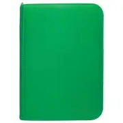 Ultra PRO Vivid 4-Pocket Zippered PRO-Binder: Green 15893