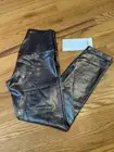 NWT Lululemon Align HR Crop 23" SHINE Radiate Foil Print French Press, Size 2