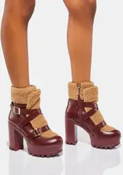Cocoa Take Me Home Heeled Booties