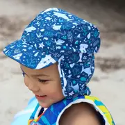 Swim flap cap - Shark Attack!