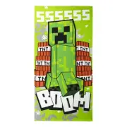 Minecraft Boom towel 70x140cm