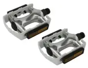 940 Alloy Light Bicycle Pedals pair 9/16" Road MTB Cruiser Fixie Bike White