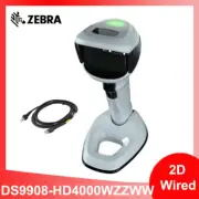 Zebra DS9908-HD High Density 2D Wired Handheld Barcode Scanner with USB Cable