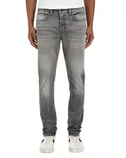 Prps Soundness Five Pocket Skinny Jeans in Gray