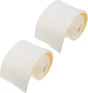 Totority 2pcs Seat Edge Pad Flexible Edge Strip Table Corner Protection Edge Banding for Home Edge Trim Furniture Edging for Home Improvement Desk Edge Cushion Desk Edge Protector Beige