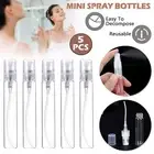 5ml-10ml Clear Atomizer Glass Bottles Spray Refillable Perfume Sample Container