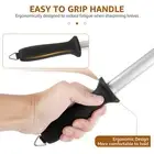 Knife Blade Sharpener Rod Stick Safe Diamond Honing Steel for Honing Knife tyahO