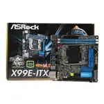 【現貨】華擎X99E-ITX/AC 2011V3針支持I75960XE5-2699V4 2680V3CPU主板